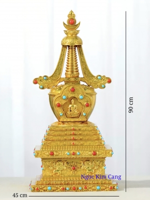 Tháp Xá Lợi cao 90 cm