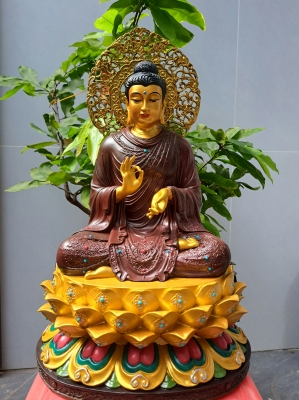 Thích Ca Mâu Ni Phật Tượng đồng Phật giáo