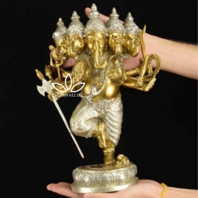 Tượng Thần Voi Ganesha Tượng đồng Thái Lan
