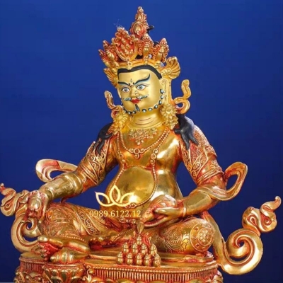 Hoàng Thần Tài tượng đồng Phật giáo mật tông