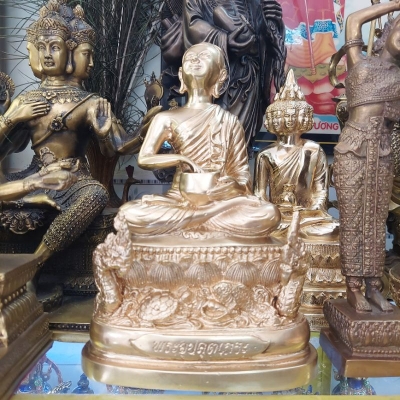 Tượng đồng Thái Lan tượng tài bảo A La Hán Upakhut